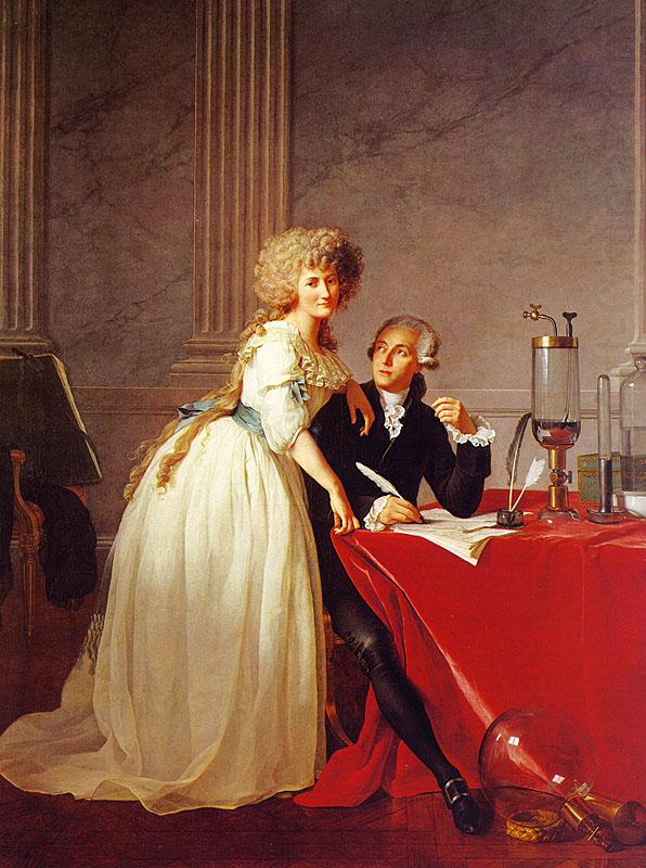 Portrait of Monsieur Lavoisier and His Wife, Jacques-Louis David